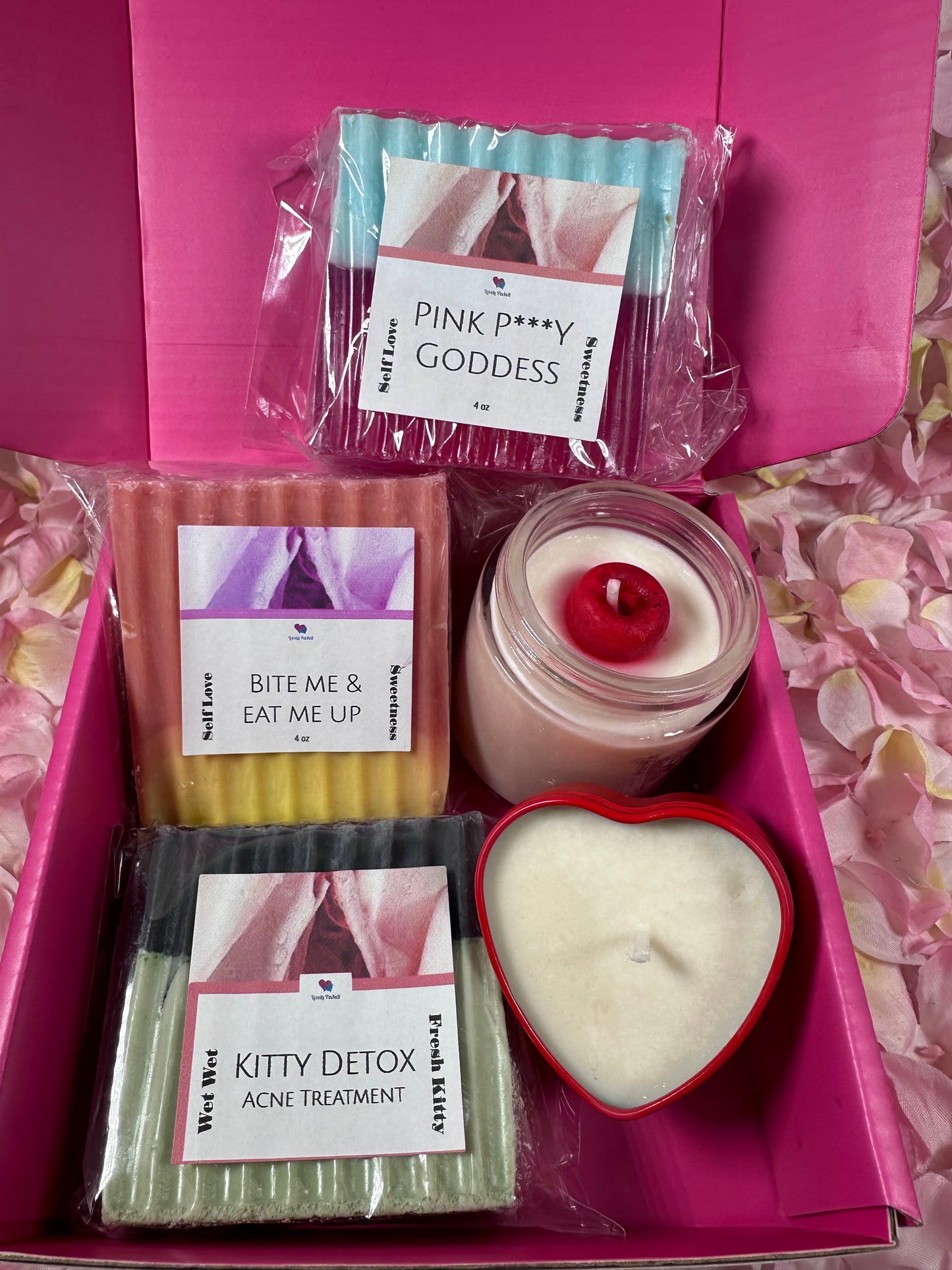 Yoni Self care Candle 5-piece Set