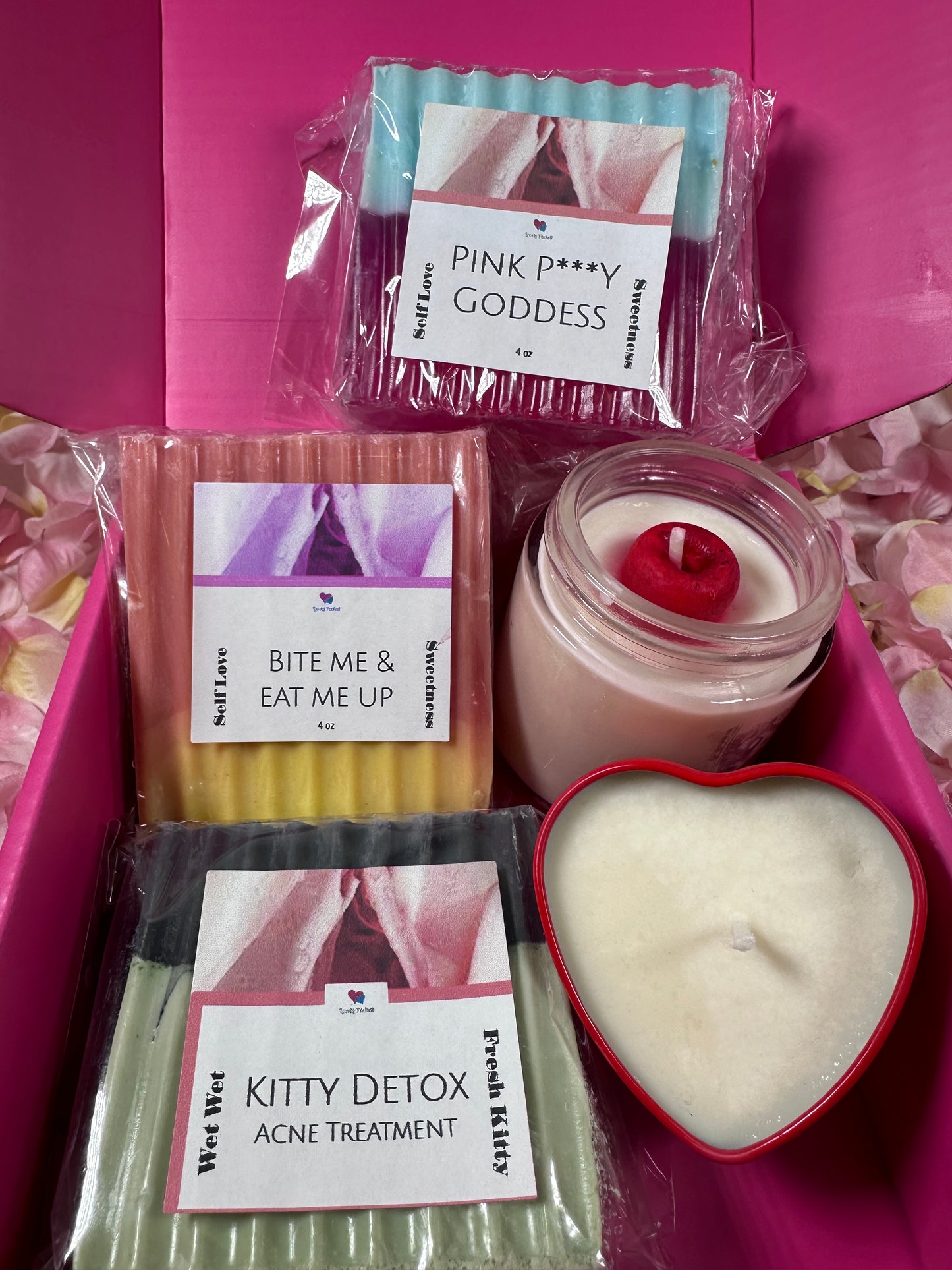 Yoni Self care Candle 5-piece Set