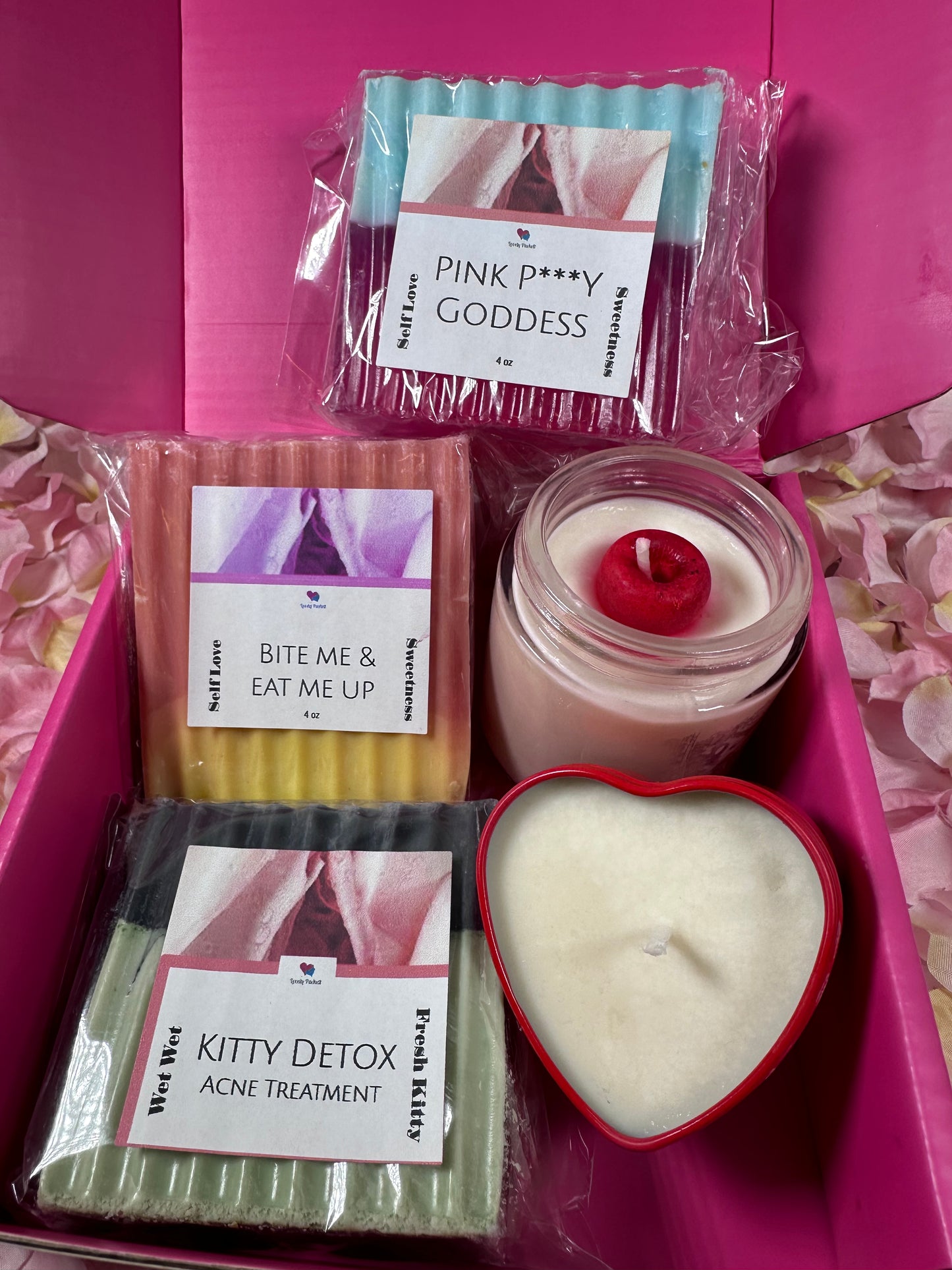 Yoni Self care Candle 5-piece Set