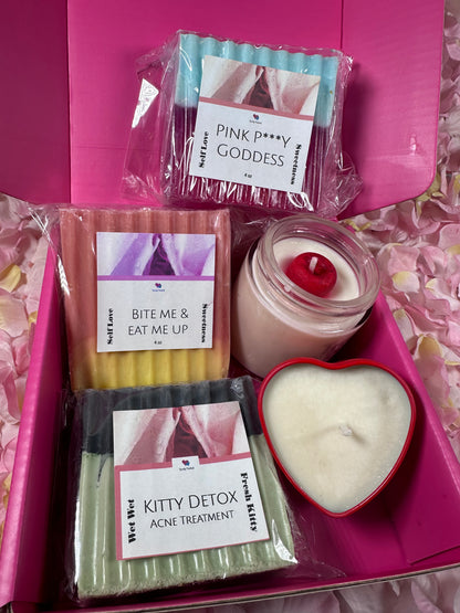 Yoni Self care Candle 5-piece Set