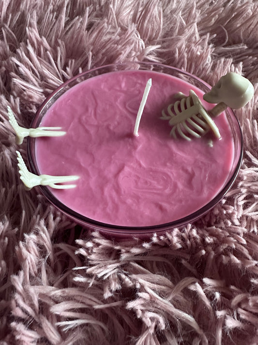 Skeleton Bath Candle 4oz