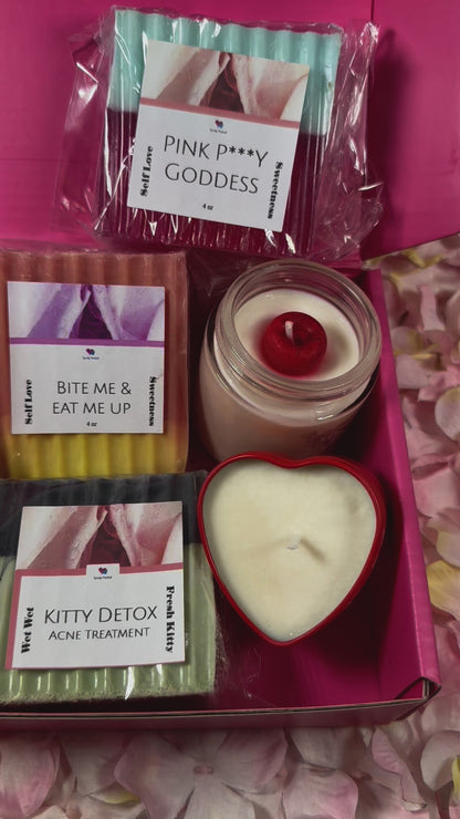 Yoni Self care Candle 5-piece Set