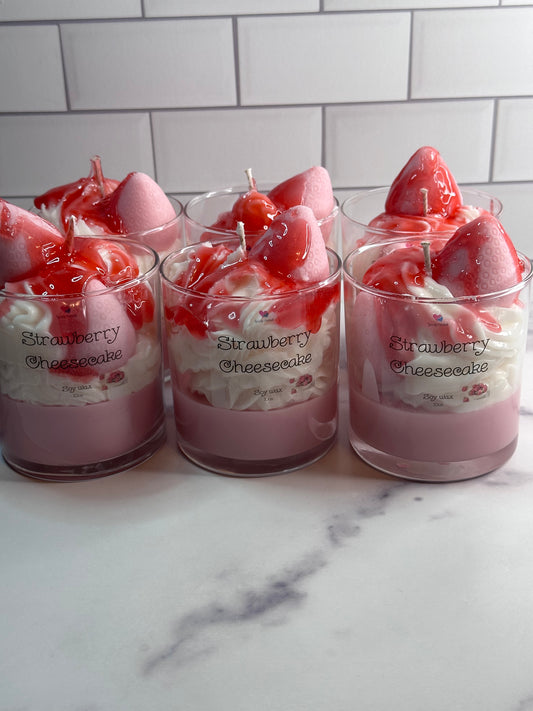 Strawberry Candle Collection