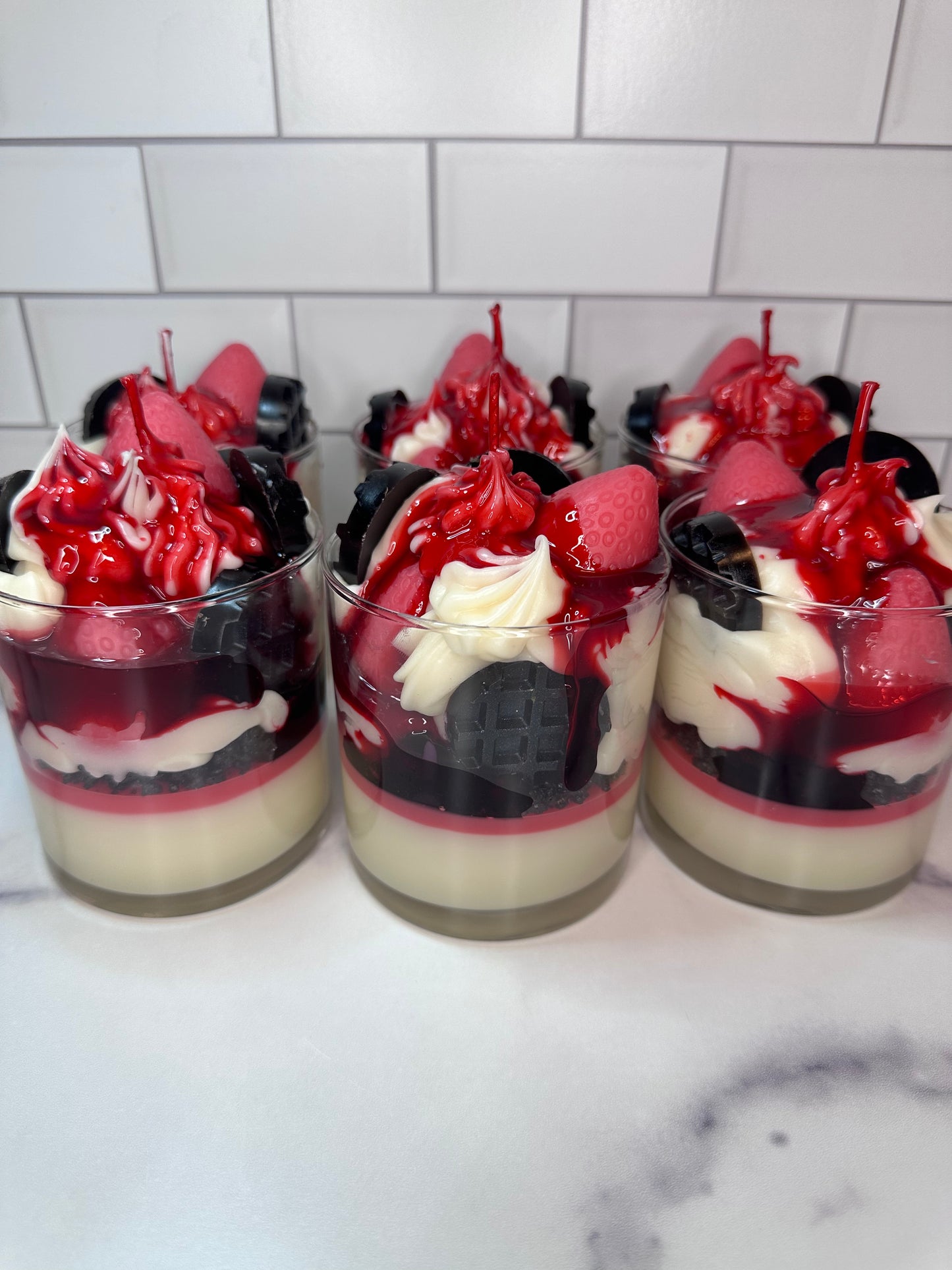 Strawberry Candle Collection